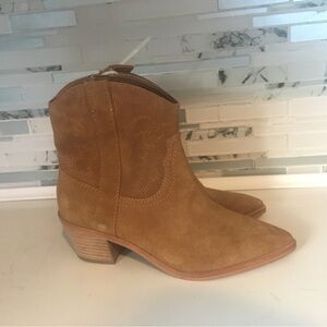Dolce Vita Tan Ankle Booties